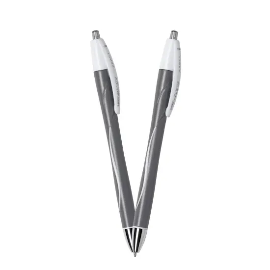 BIC Glide Exact Retractable Ball Point Pen, Black, 12 Pack {1}