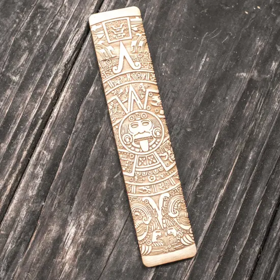 Bookmark - Aztec Calendar {2}