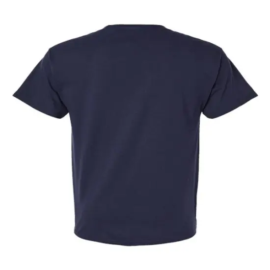 Hanes&reg; Essential-T Pocket Crew Neck Short Sleeve T-Shirt Athletic Navy {2}