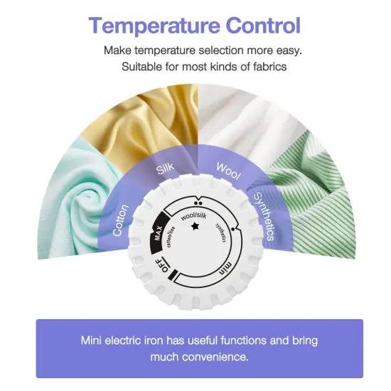 Iron Handy Heat Press Machine Kit Portable with PVC Doormat for Heat Transfer, Charging Base Accessories for DIY T-Shirt Shoe Bag Vinyl Projects {4}