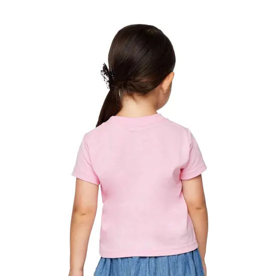 Rabbit Skins&reg; Toddler Cotton Jersey Crew Neck Short Sleeve Tee - 3301T Hot pink {5}
