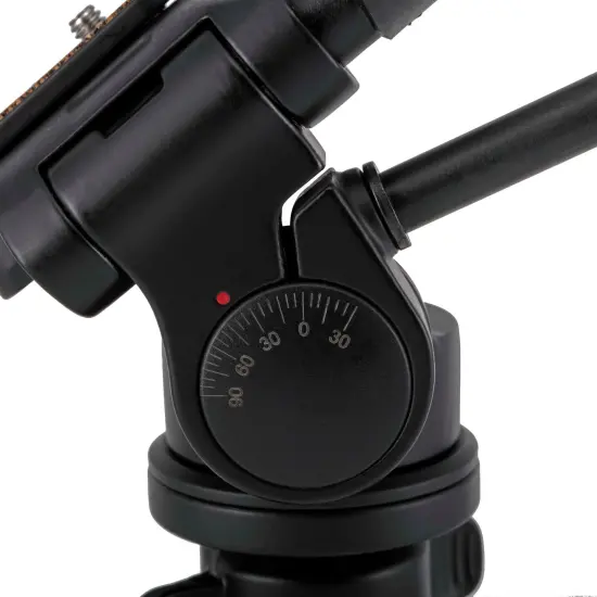 SoHo Urban Artist Deluxe Durable Aluminum Camera Tripod w/ Tripod Weight Bag, 3-Way Tilting Head, Telescoping Legs, Quick Release Plate, Adjusts 24.5-58in, Bubble Level, Compass, & Nylon Carrying Case {6}