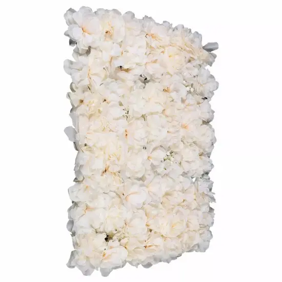 Artificial Fake Flower Hydrangea Wall Panel Banquet Wedding Backdrop Wall {4}