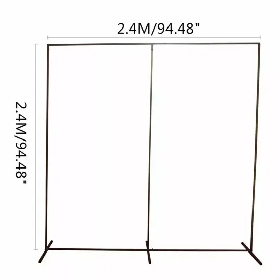 Square Wedding Mesh Arch Rack Background Floral Display Stand Home Balloon Frame {5}