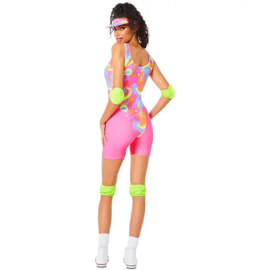 Barbie Movie Roller Blade Barbie Adult Costume {3}