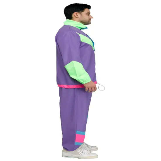 Hip 80s Tracksuit Adult Costume | One Size {4}
