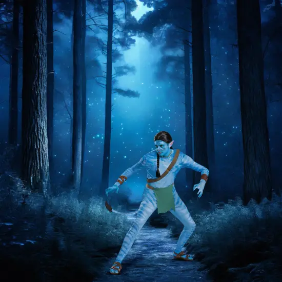 Avatar 2 Jake Sully Reef Look Classic Adult Costume {3}