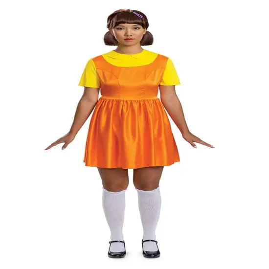 Squid Game Young-Hee Doll Deluxe Adult Costume {1}