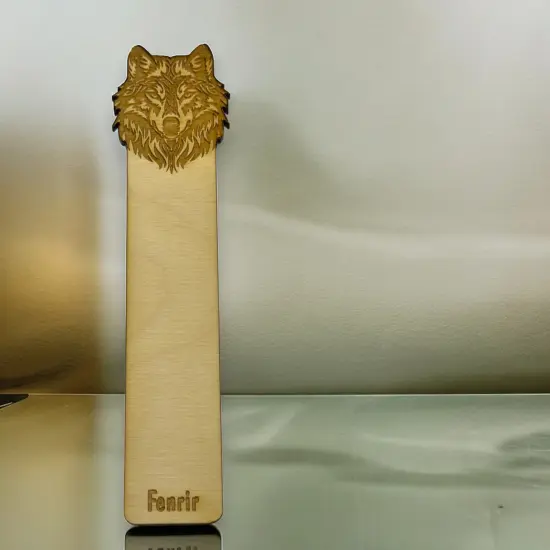 Bookmark - Fenrir - Birch wood {4}