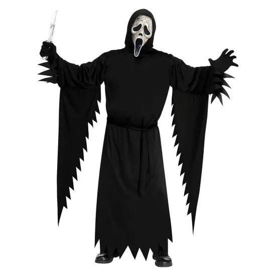 Ghost Face Aged Adult Costume | One Size Fits Most {1}