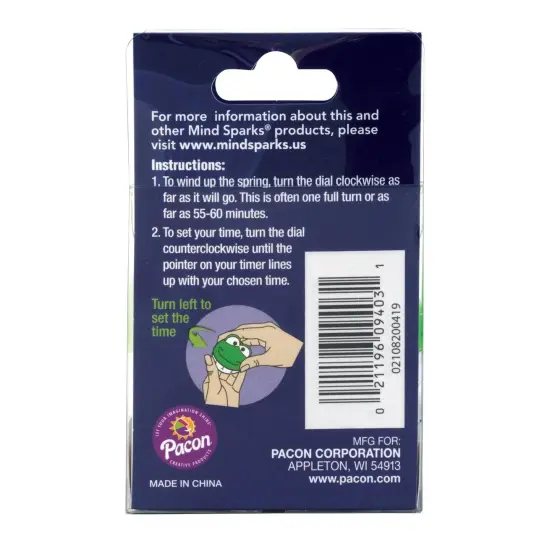 Classroom Timer Frog, Frog, Approx. 2-1/4" Height, Pack of 3 {3}