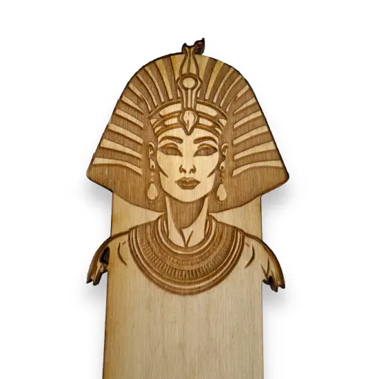 Bookmark - Egyptian Queen - Birch wood {2}