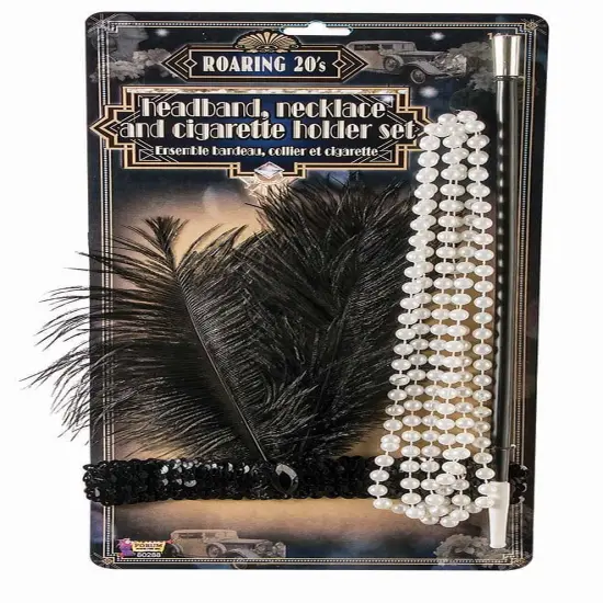 Flapper Women's Costume Set, One Size {1}