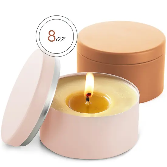 Hearth & Harbor Solid Candle Jars {5}