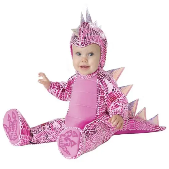 Pink Super Cute-A-Saurus Infant Costume {1}