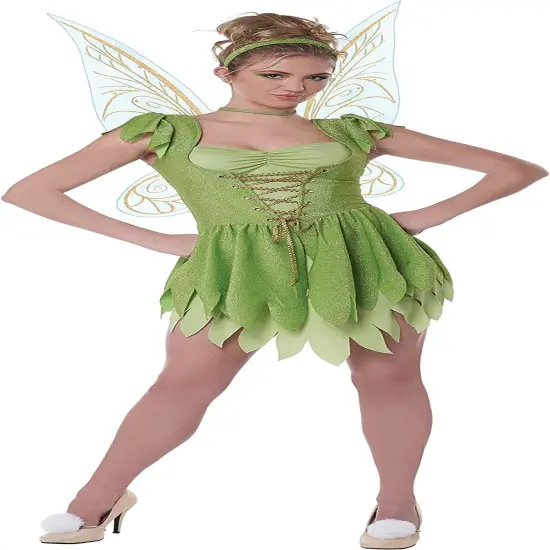 Classic Tinkerbell Adult Costume {1}