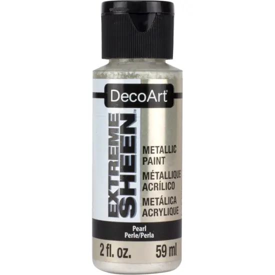 Multipack of 3 - DecoArt Extreme Sheen Paint 2oz-Pearl {1}