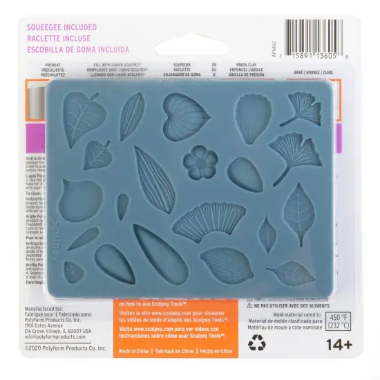 Sculpey Flexible Push Mold {2}