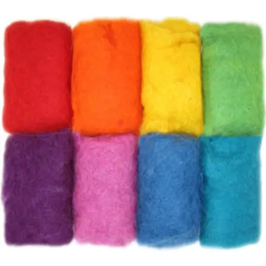 Dimensions Feltworks Roving Value Pack 2.8oz-Rainbow {2}
