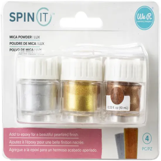 We R Spin It Mica Powder 3/Pkg-Lux {1}