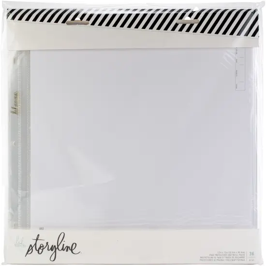 Heidi Swapp Storyline2 Refill Pack 12"X12"-36/Pkg {1}
