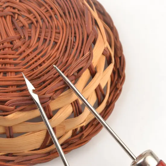 eZthings Tailors Awl Repair Tool Kit for Arts and Crafts, Sewing Awl Set {5}