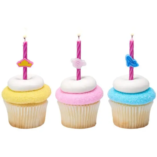 Disney Princess Icon Character Candles, 6pc {2}