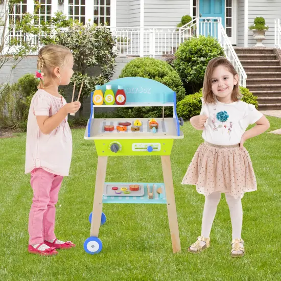 Kid's Pretend Barbecue Grill Play Set {2}