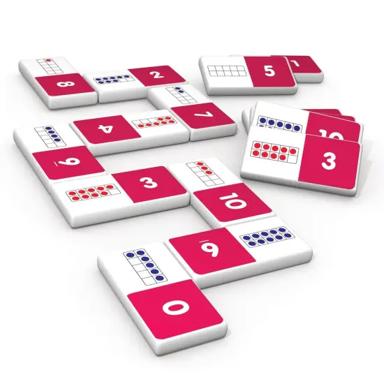 Ten Frames Dominoes, 2 Sets {3}
