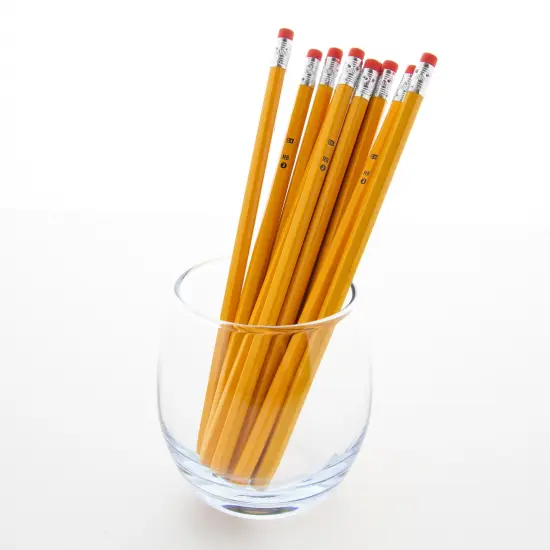 BAZIC Yellow Pencil #2 (20/Pack) {5}