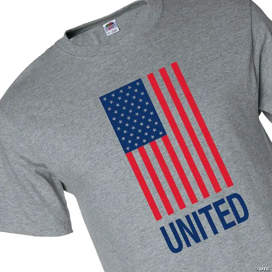 United American Flag Adult's T-Shirt {1}