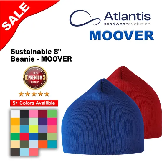 Atlantis Headwear&reg; Sustainable 8" Beanie Olive {2}