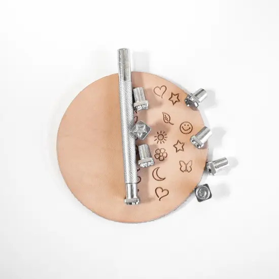 Realeather(R) Crafts Funtime Stamp Set w/ Wristbands-Funtime Stamp Set {4}