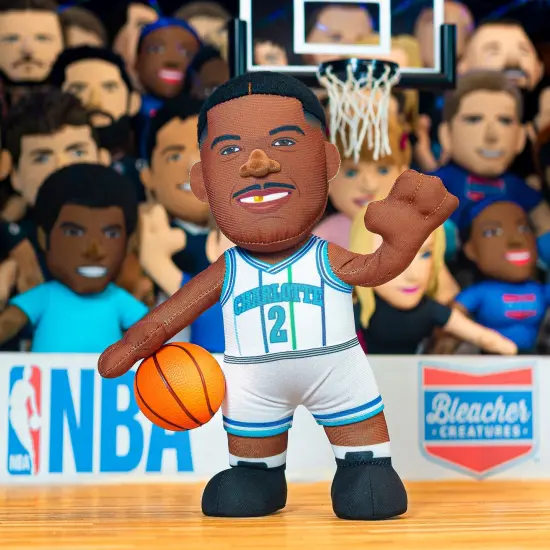 Bleacher Creatures Charlotte Hornets Larry Johnson 10" Plush Figure {4}