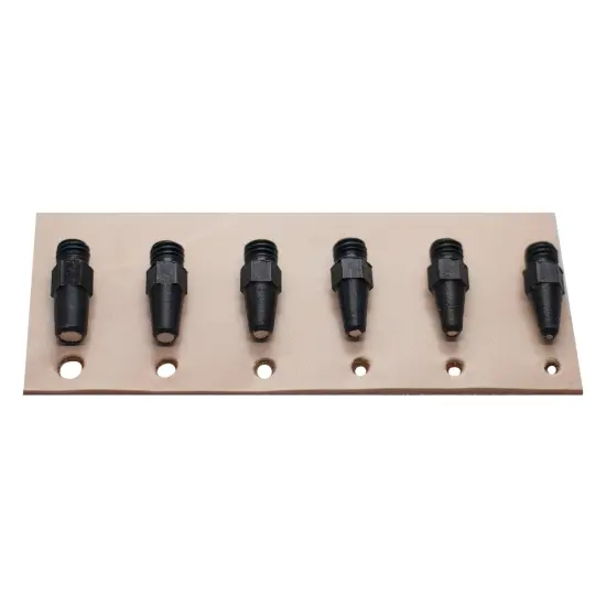 Realeather(R) Crafts Mini Punch Set-2mm, 2.5mm, 2.8mm, 3.2mm, 4mm & 4.8mm {5}