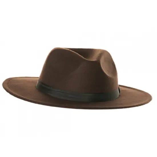 Fedora-Brown Costume Accessory {1}