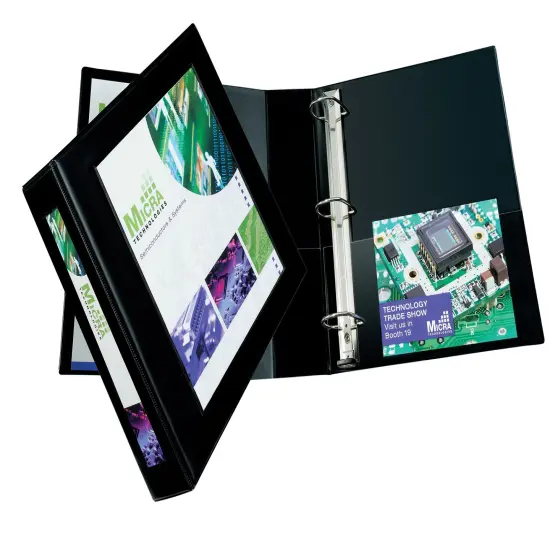 Avery Heavy-Duty Framed View 3-Ring Binder, 2" One Touch EZD Rings, 1 Black Binder (68032) {1}