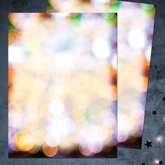 Great Papers! Party Lights Holiday Letterhead, Invitations and Announcements, Printer Friendly, 8.5"x11", 80 Pack {2}