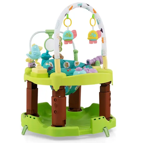 3-in-1 Baby Activity Center with 3-position for 0-24 Months Green {1}