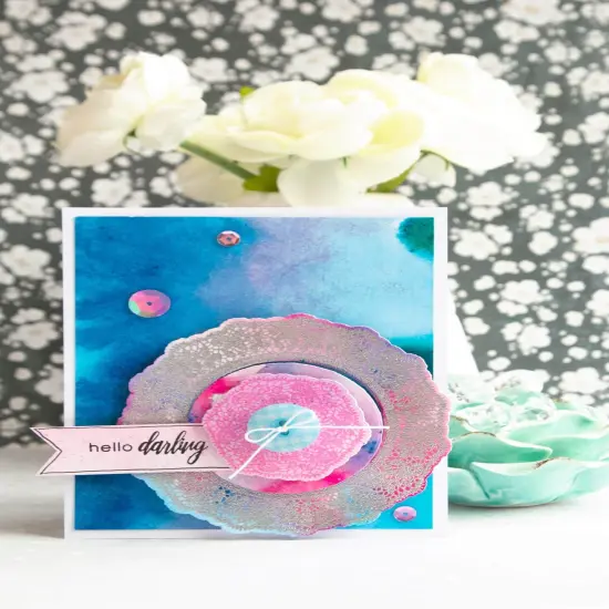 Antique Silver Crisp Embossing Powder {5}