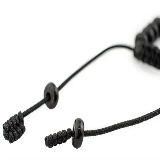 The Bead Chest Black Horn Disk Beads (Graduated) {4}