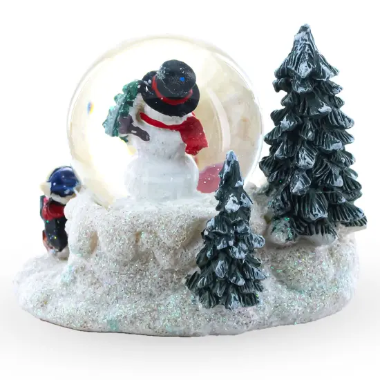 Snowman, Polar Bear and Penguins Mini Water Snow Globe {5}