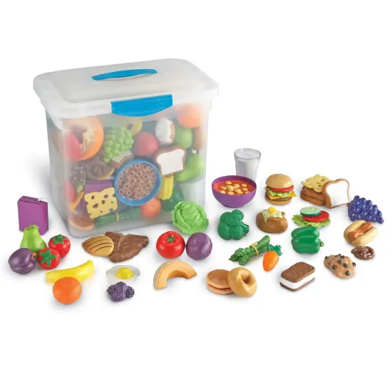 New Sprouts&reg; Classroom Play Food Set in Large Tote {1}