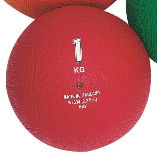 Rubber Medicine Ball, 2.2 lb {1}