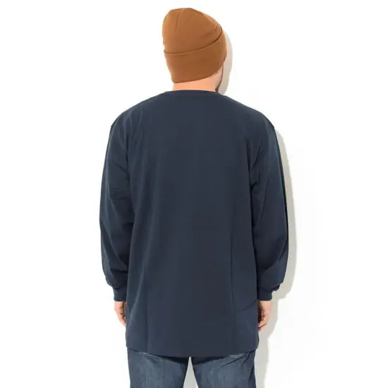 Carhartt&reg; Workwear Pocket Long Sleeve T-Shirt Heather Grey {7}