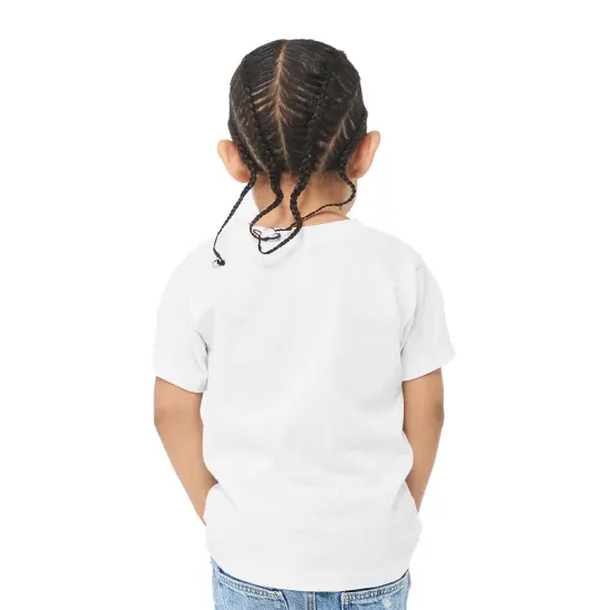 BELLA + CANVAS&reg; Toddler Triblend Crewneck Short sleeve Tee Grey Triblend {7}