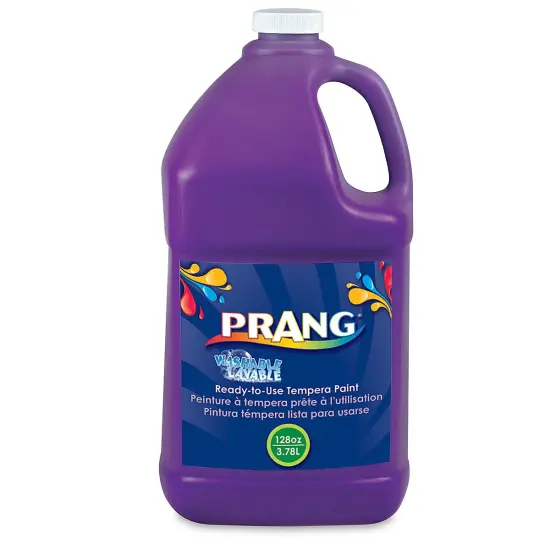 Prang Ready-To-Use Washable Tempera Paint - Violet, Gallon {2}