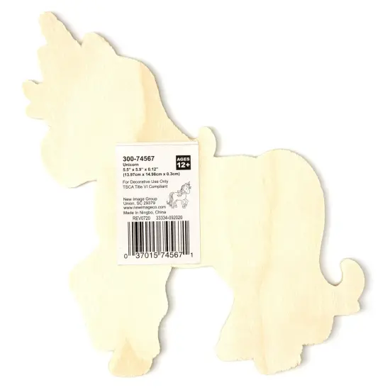 CousinDIY MDF Shape-Unicorn {4}