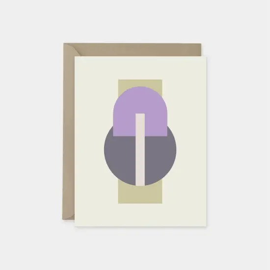 Geo Deco Card II {1}