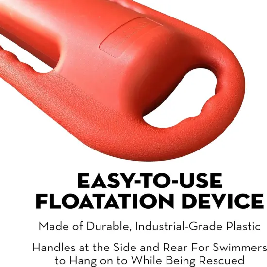 Lifeguard Float | Professional Rescue Can | Open Water Swim Buoy | Lifeguard Rescue Can Yellow Lemon Splash {4}